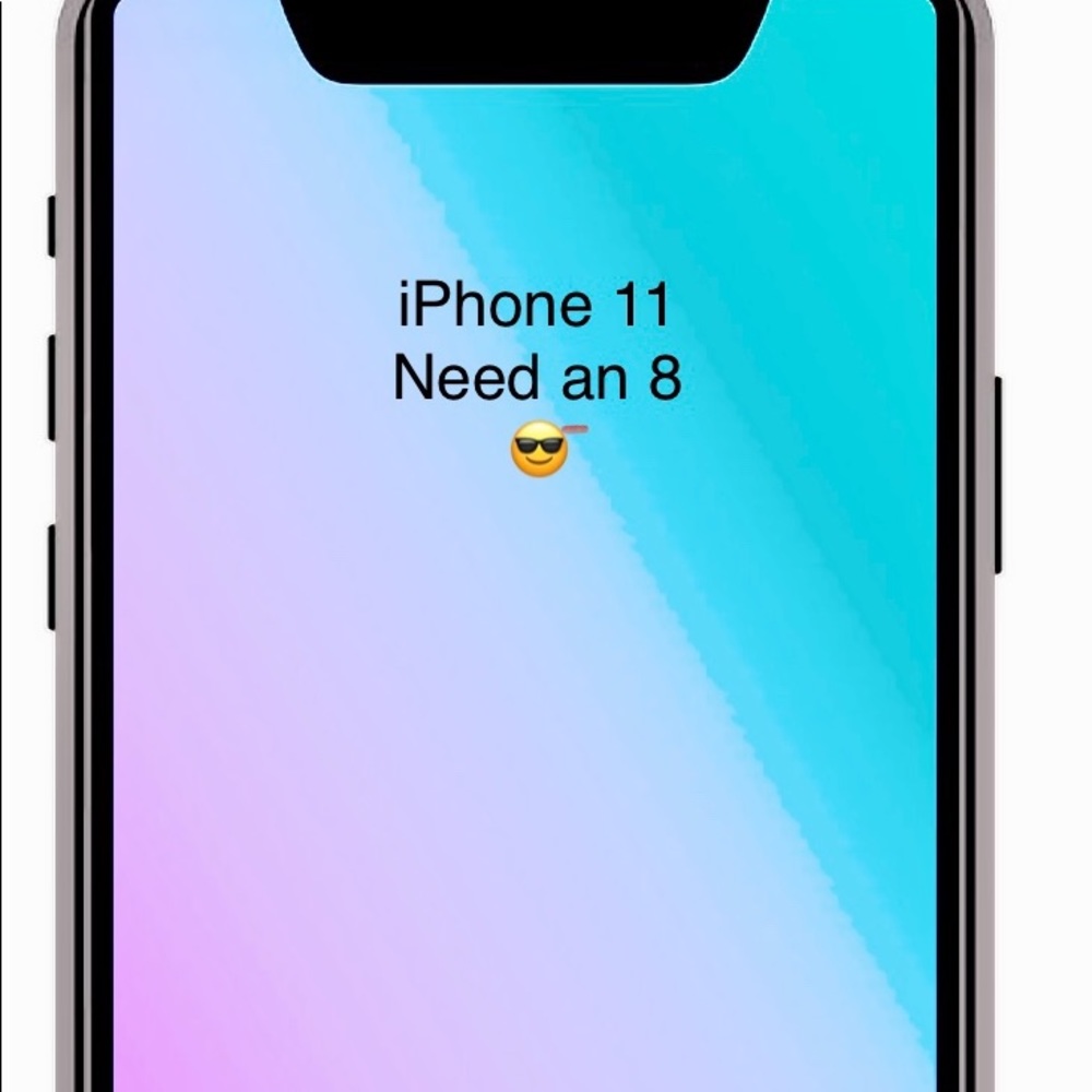 No box but iPhone 11 case included